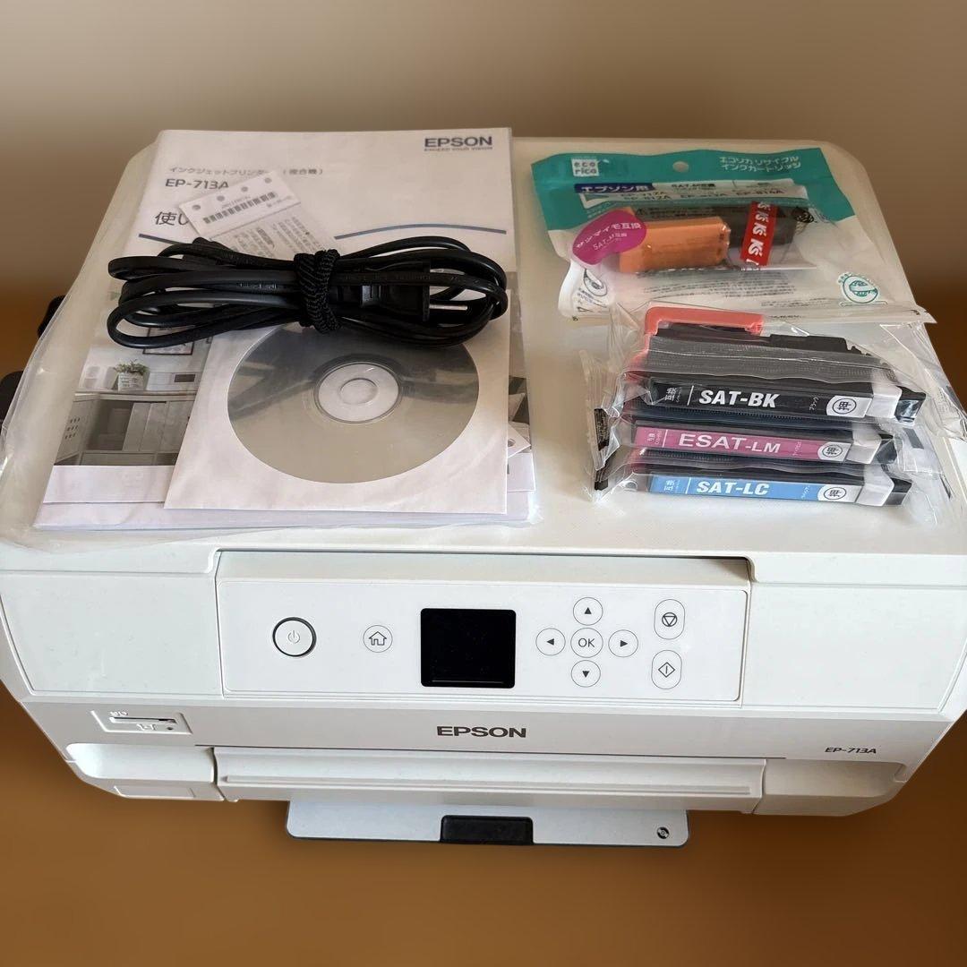 ジャンク品　EPSON EP-713A インクジェットプリンター 本体