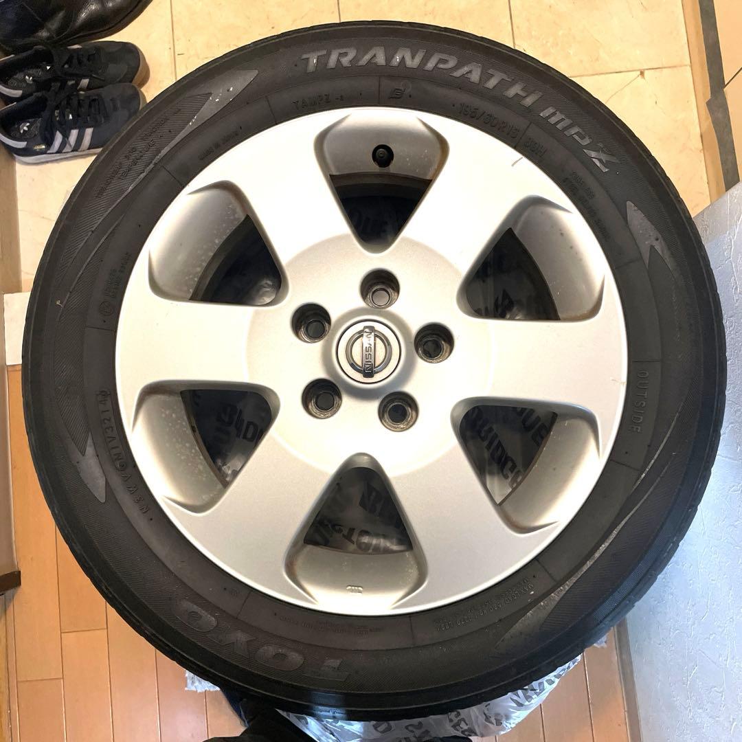 セレナ純正ホイールタイヤセット