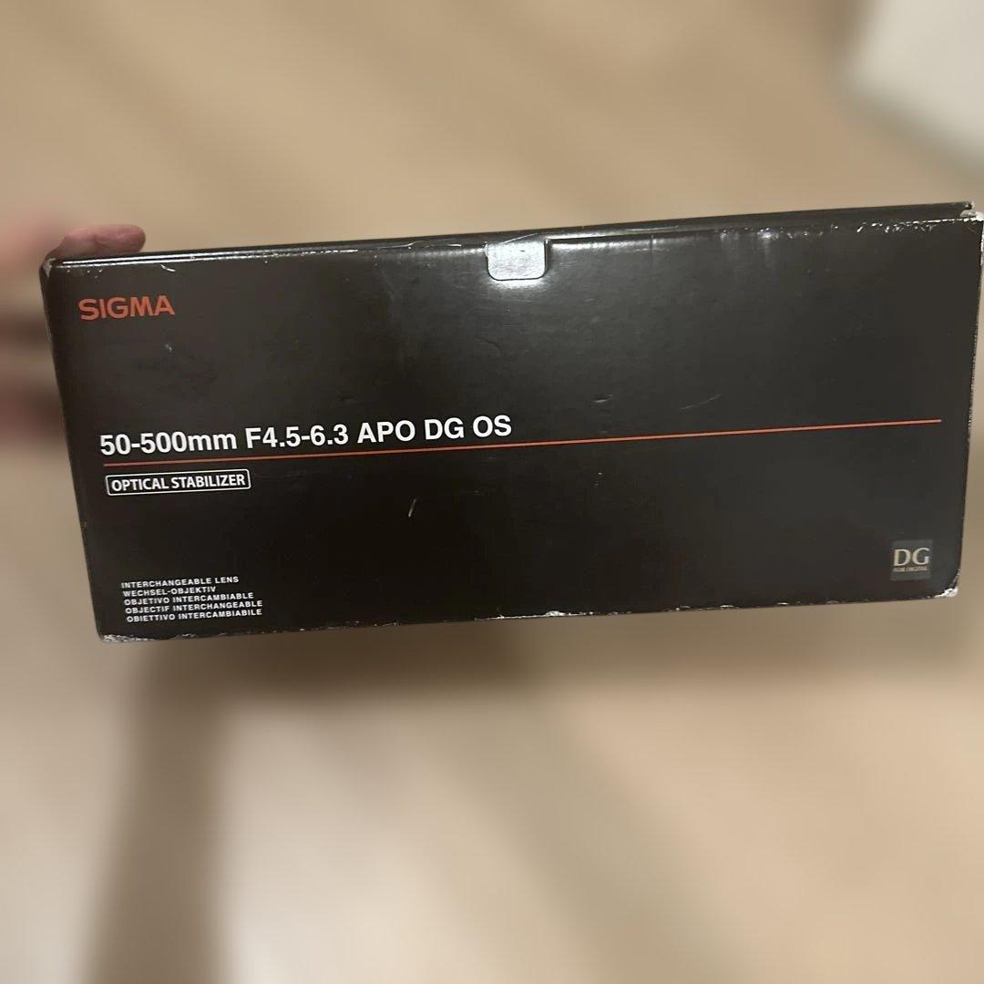 レンズ(ズーム) SIGMA 50-500mm F4.5-6.3 APO DG OS