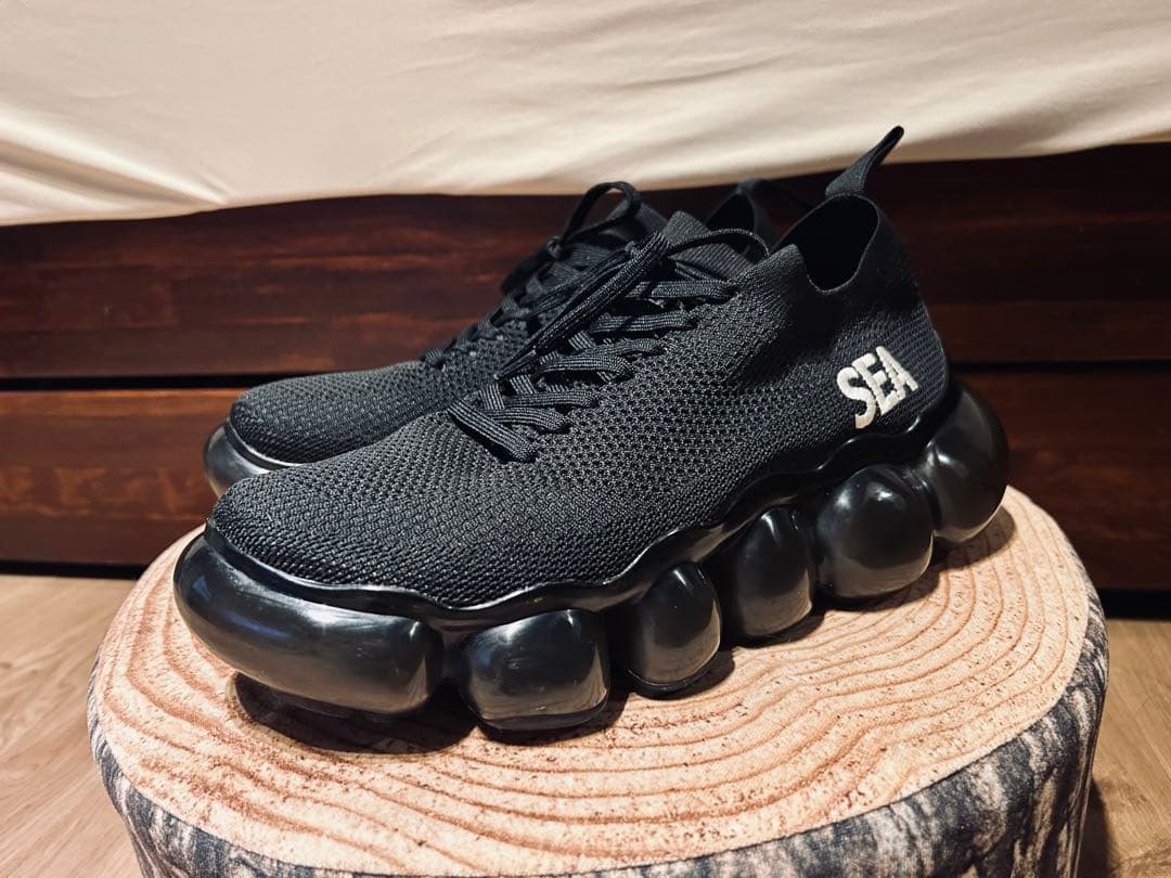 レア WIND AND SEA × grounds JEWELRY スニーカー