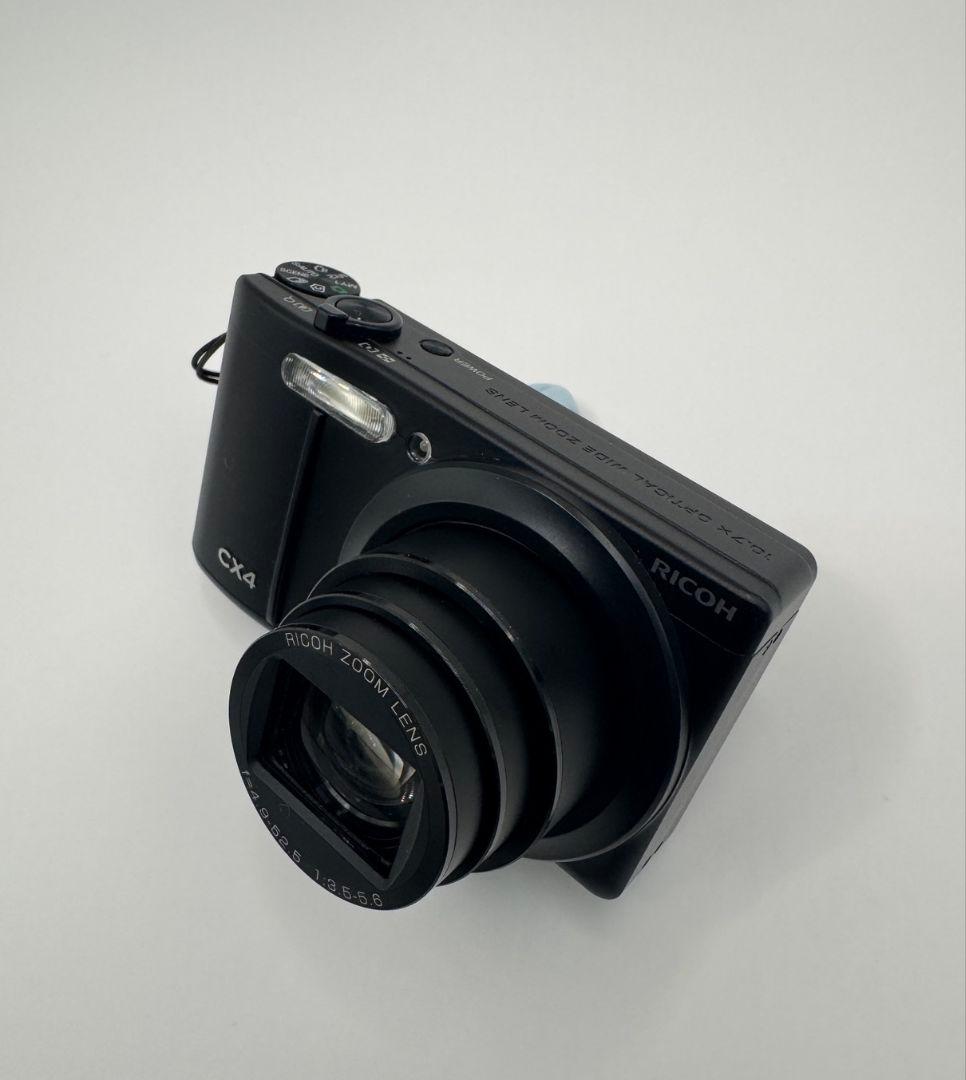 【極美品】 リコー RICOH CX4 ブラック 動作確認済 デジタルカメラ