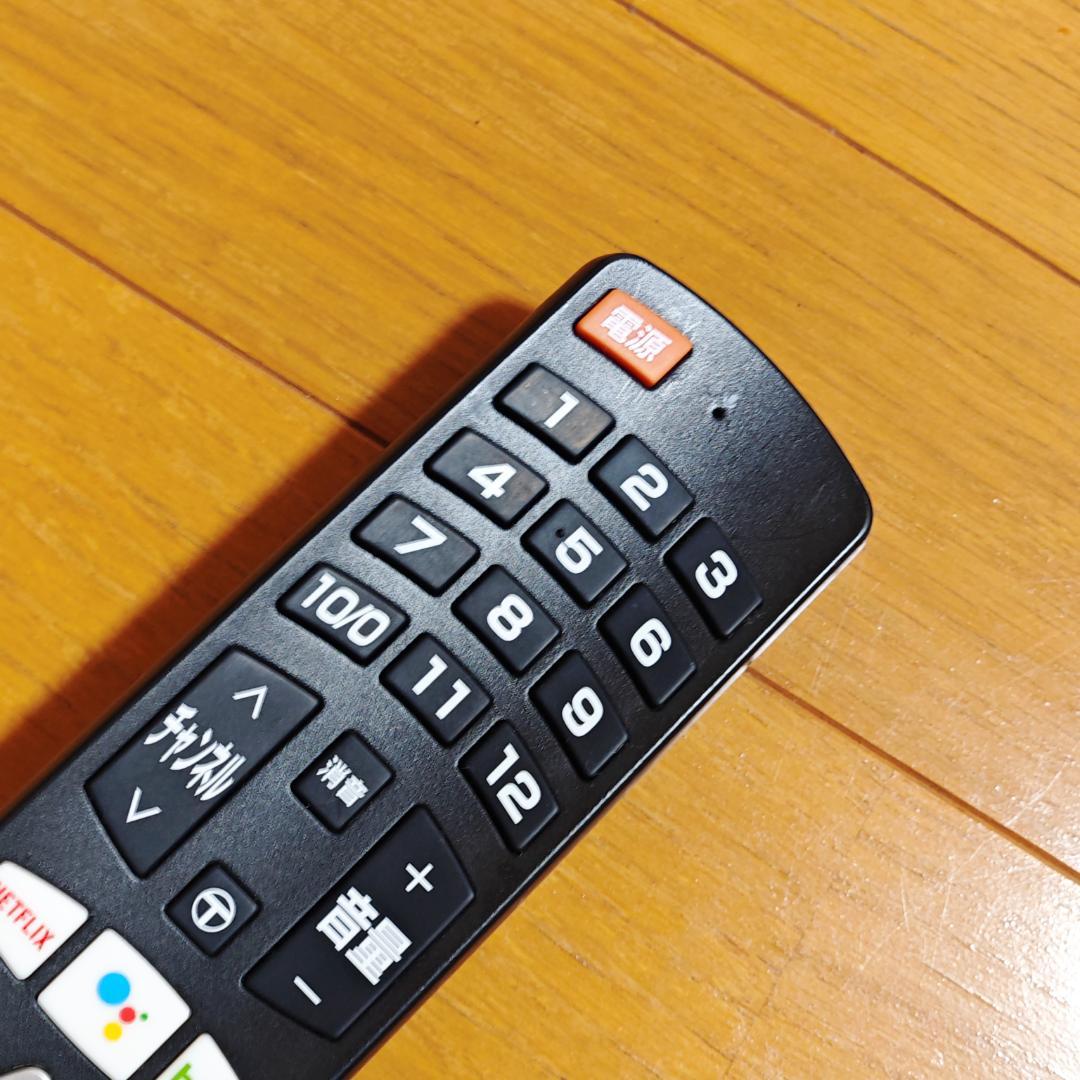 TCL 43V型 Android TV 4K液晶テレビ 43P8B 動作良好