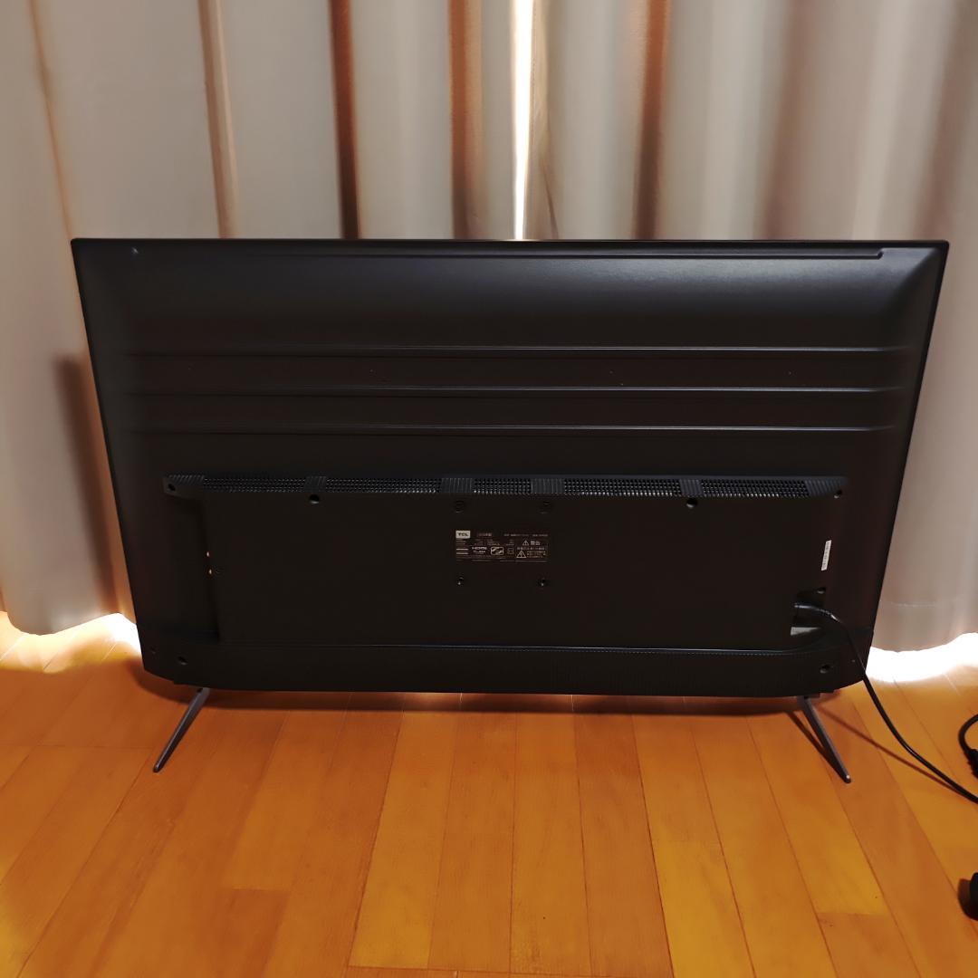 TCL 43V型 Android TV 4K液晶テレビ 43P8B 動作良好