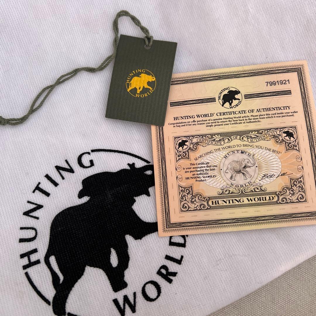 ハンティングワールド　メンズビジネストートバッグ　美品‼️