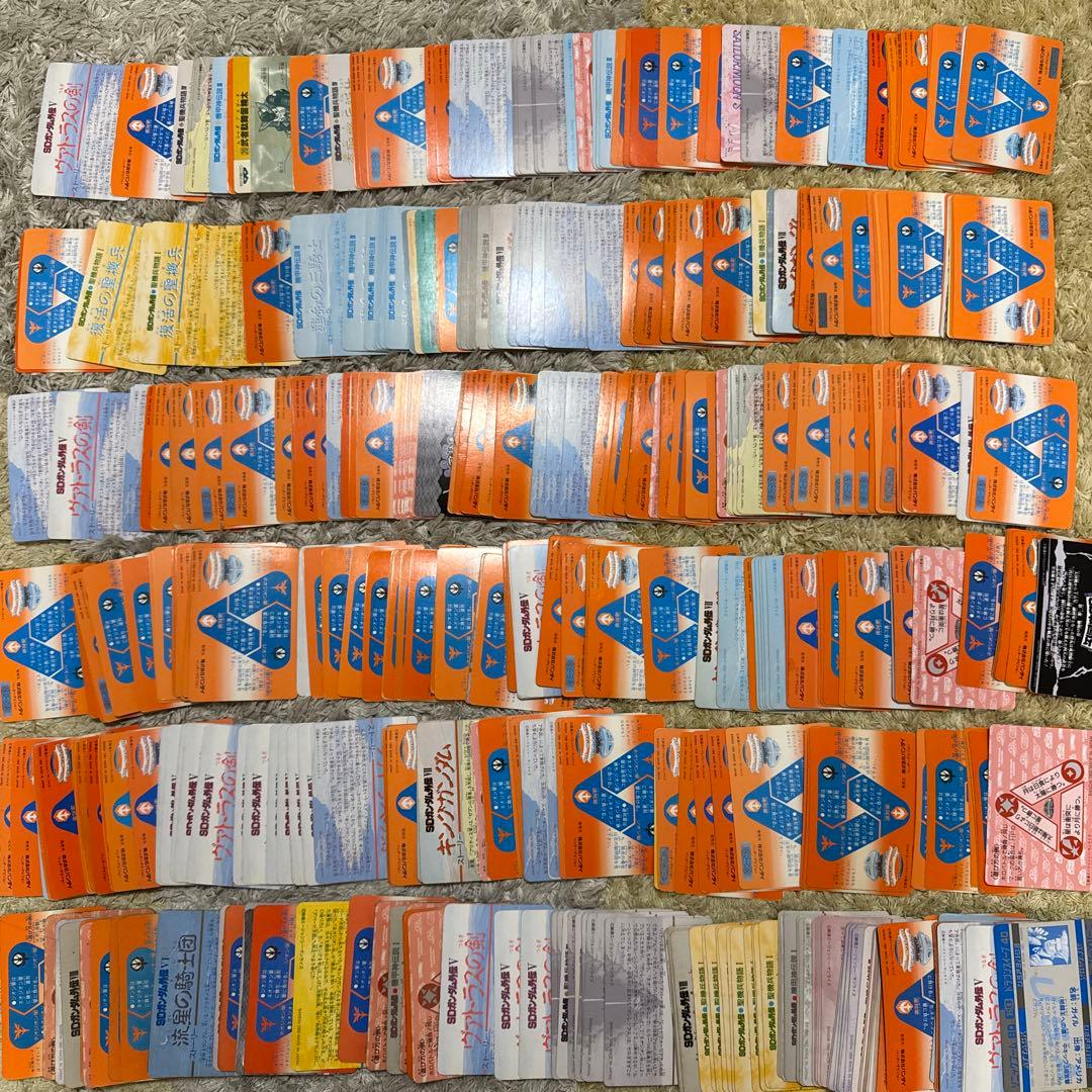 SDガンダム　カードダス　約400枚　まとめ売り【5482