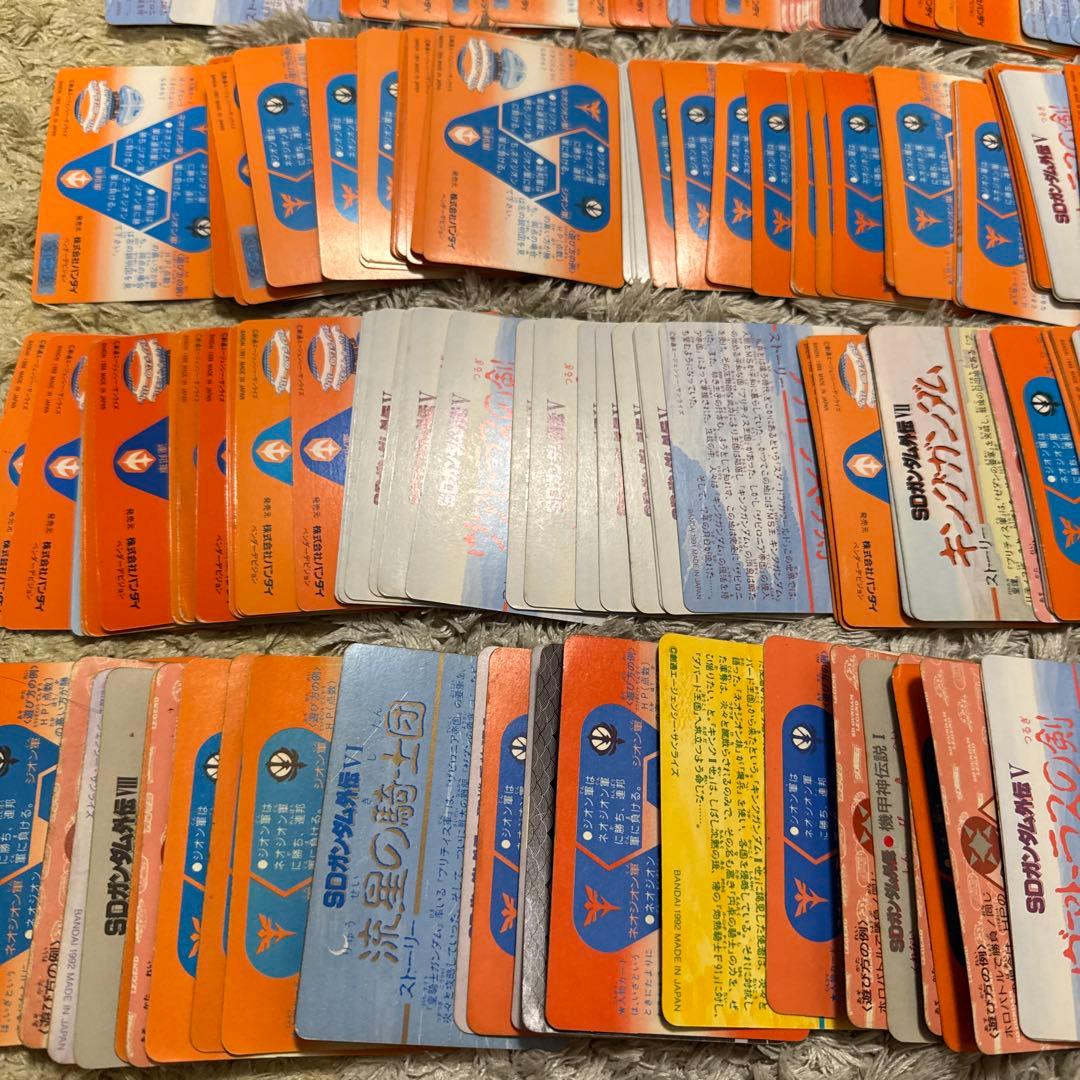 SDガンダム　カードダス　約400枚　まとめ売り【5482