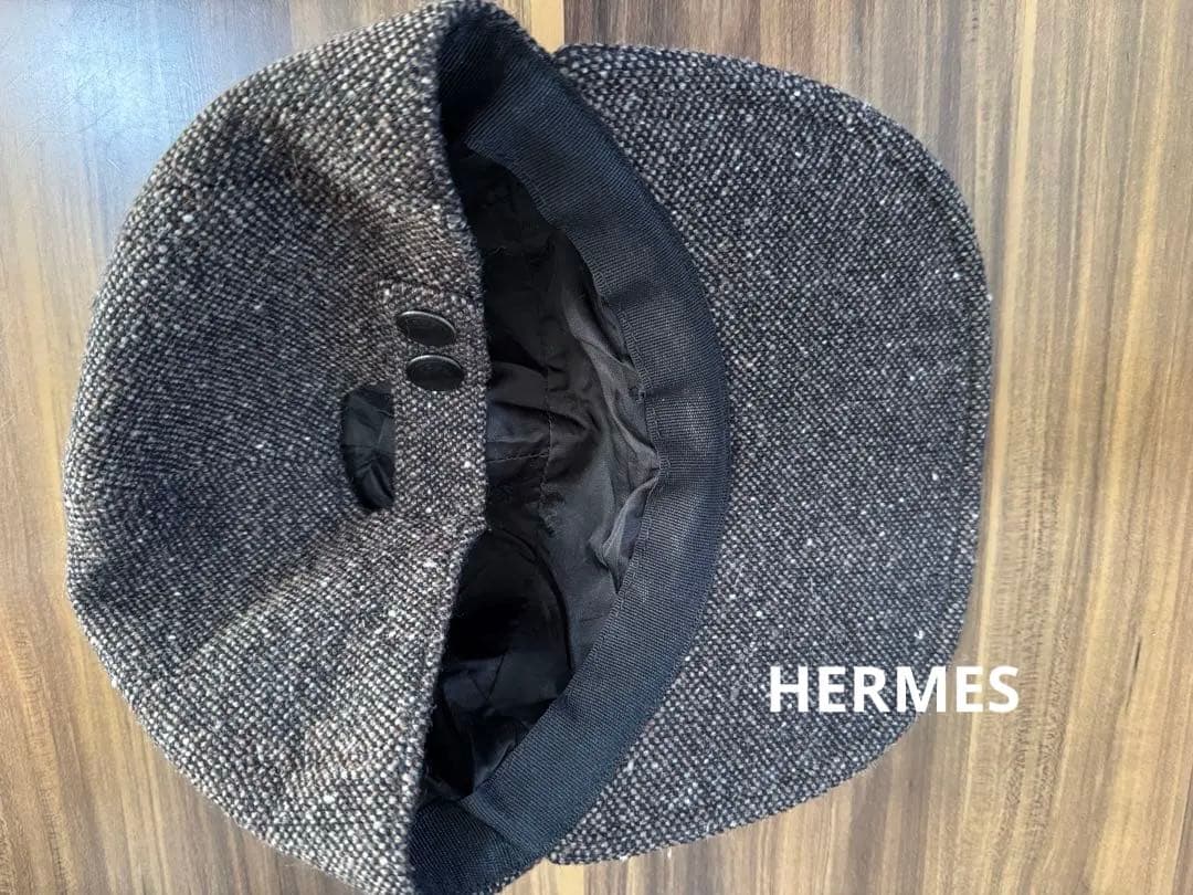 HERMES エルメス　セリエボタン　MOTSCH モッチ　キャップ　帽子