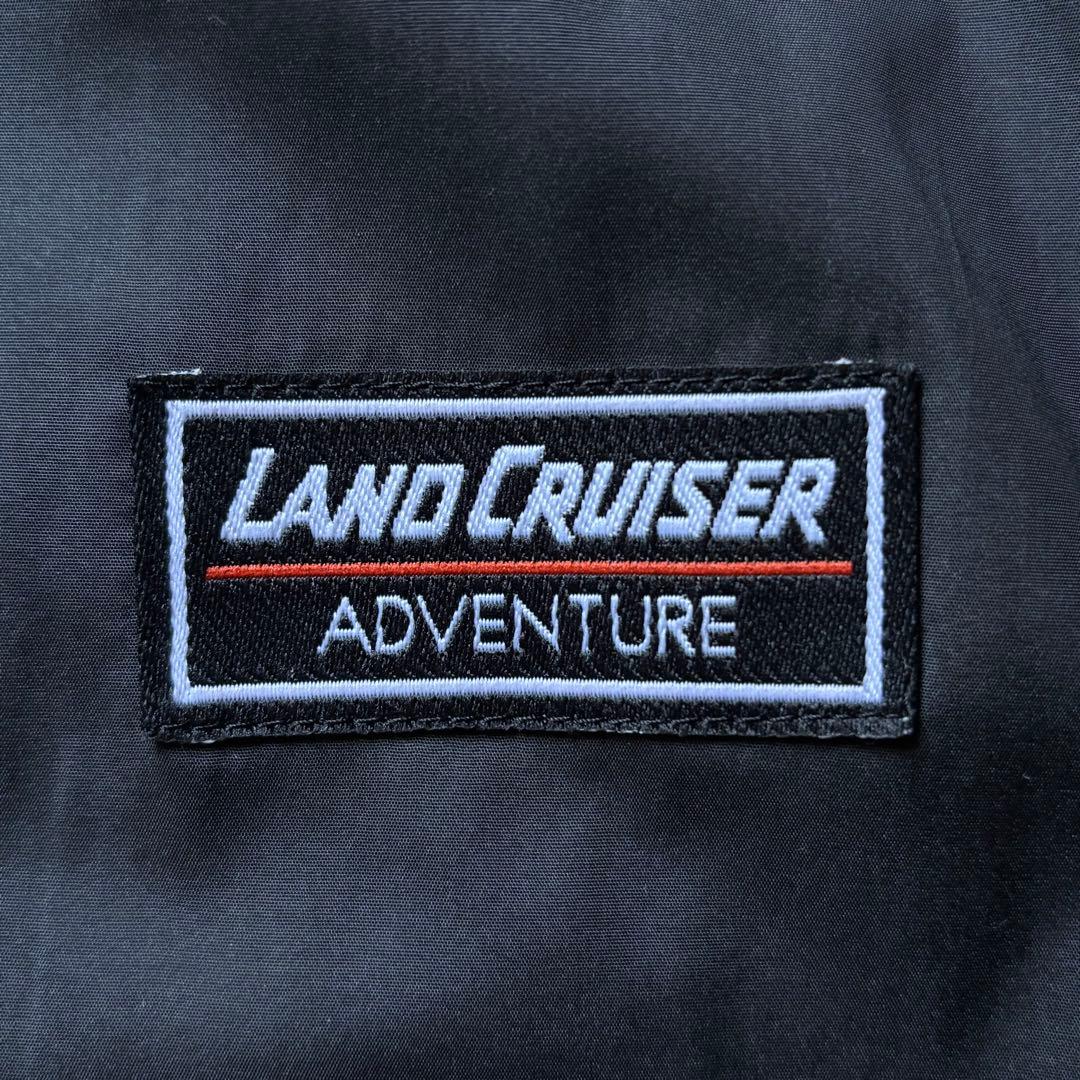 トヨタ ランドクルーザー ジップアップナイロンジャケット 裏地メッシュ Lサイズ
