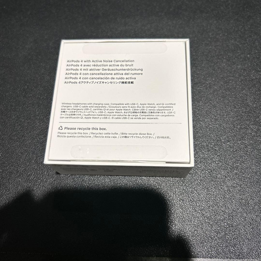 AirPods 4 本体 アクティブノイズキャンセリング ケースと掃除セット