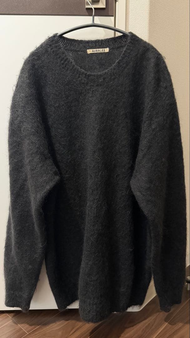 AURALEE Brushed Super Kid MohairKnit ニット