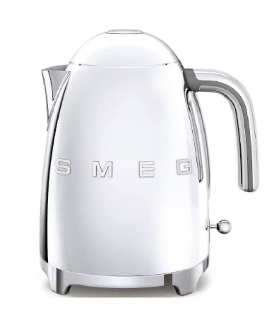 SMEG スメッグ 電気ケトル (1.7L) (シルバー)