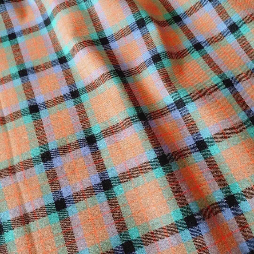 ジ*き様 ジェーンマープル 2025AW タータンチェックフレアスカート ブリッ