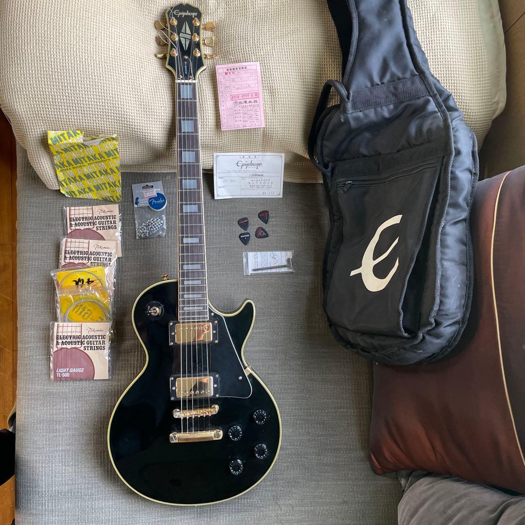 1994年製 韓国製 Epiphone Les Paul Custom 黒