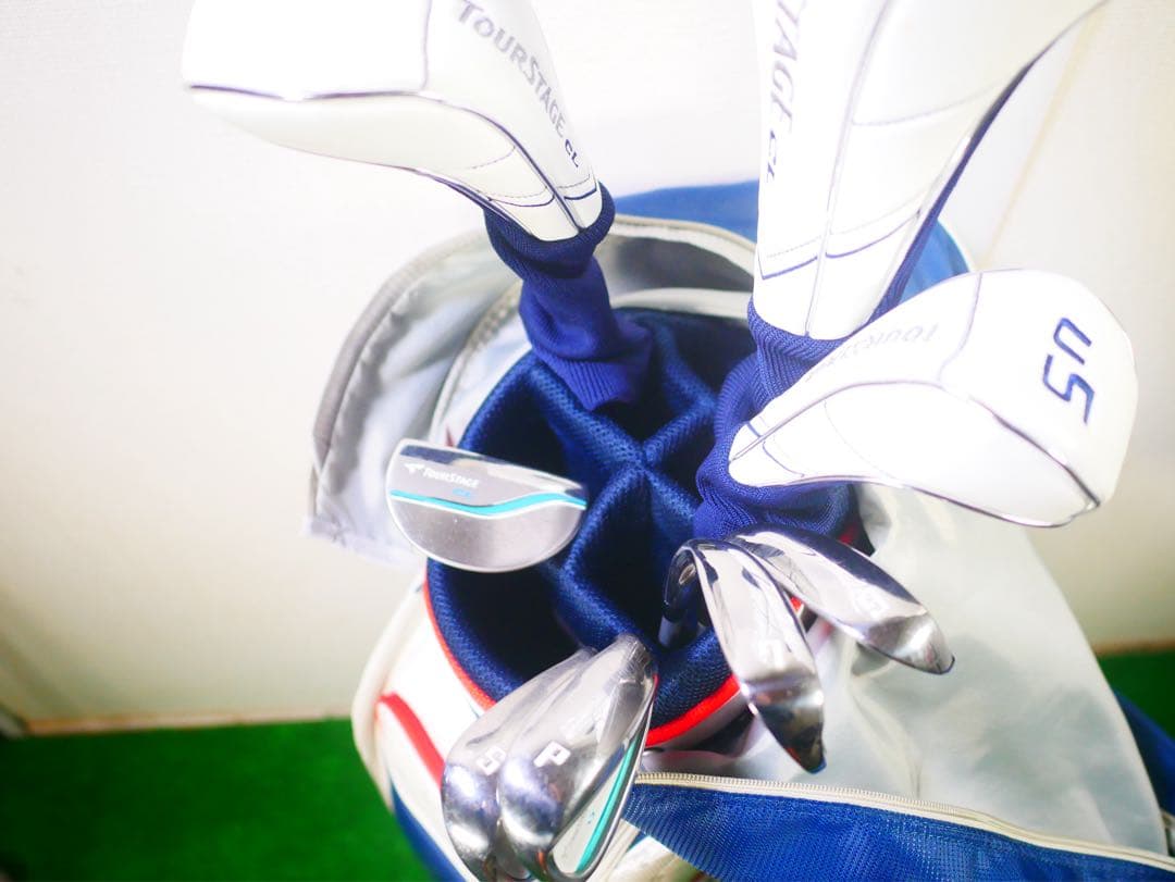 と*も様 ツアーステージ CL 8本セット キャディバック　美品　初心者中級者