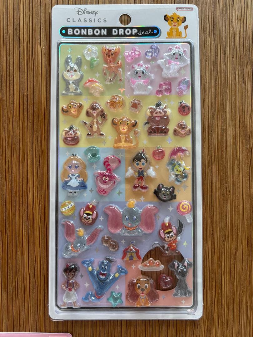 ディズニークラシックスシール他　5枚セット