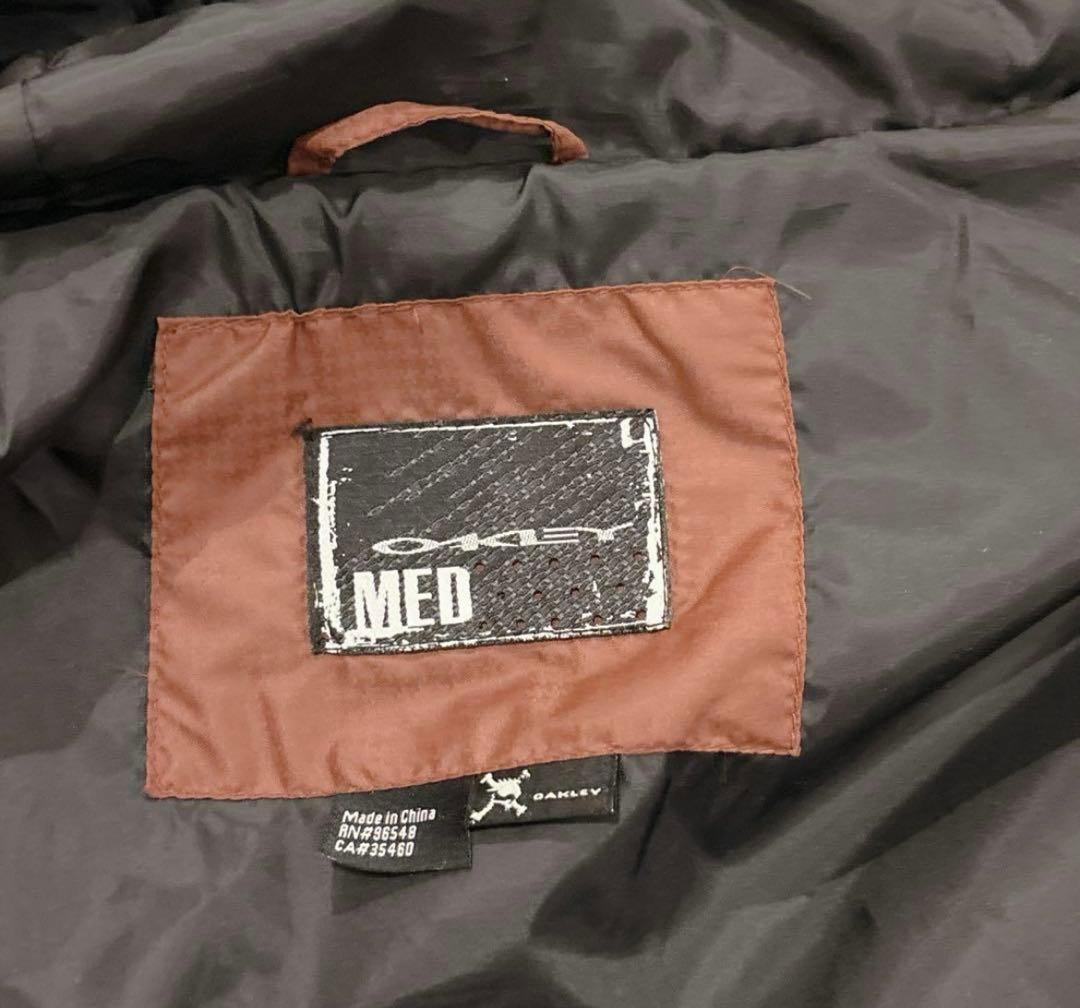 OAKLEY Y2K ダウンジャケット ブラウン