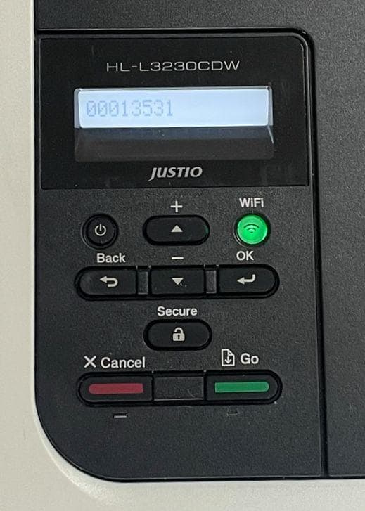 ☆　ブラザー HL-L3230CDW 印刷枚数 13,531 枚