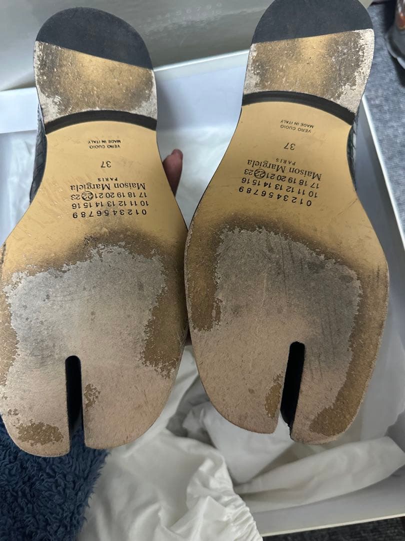 Maison Margiela/メゾン マルジェラ◆足袋ブーツ 23.5黒 タビ