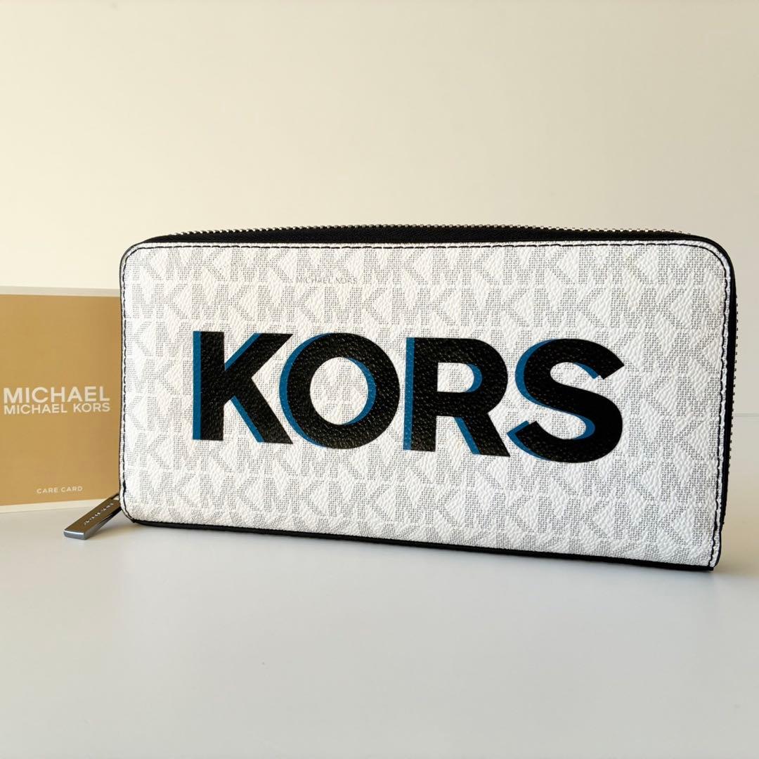 【新品】MICHAEL KORS 長財布 JET SET マイケルコース