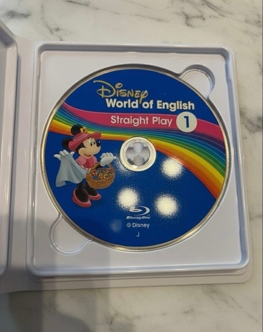 美品 最新版 DWE straight play 1~12 ディズニー英語