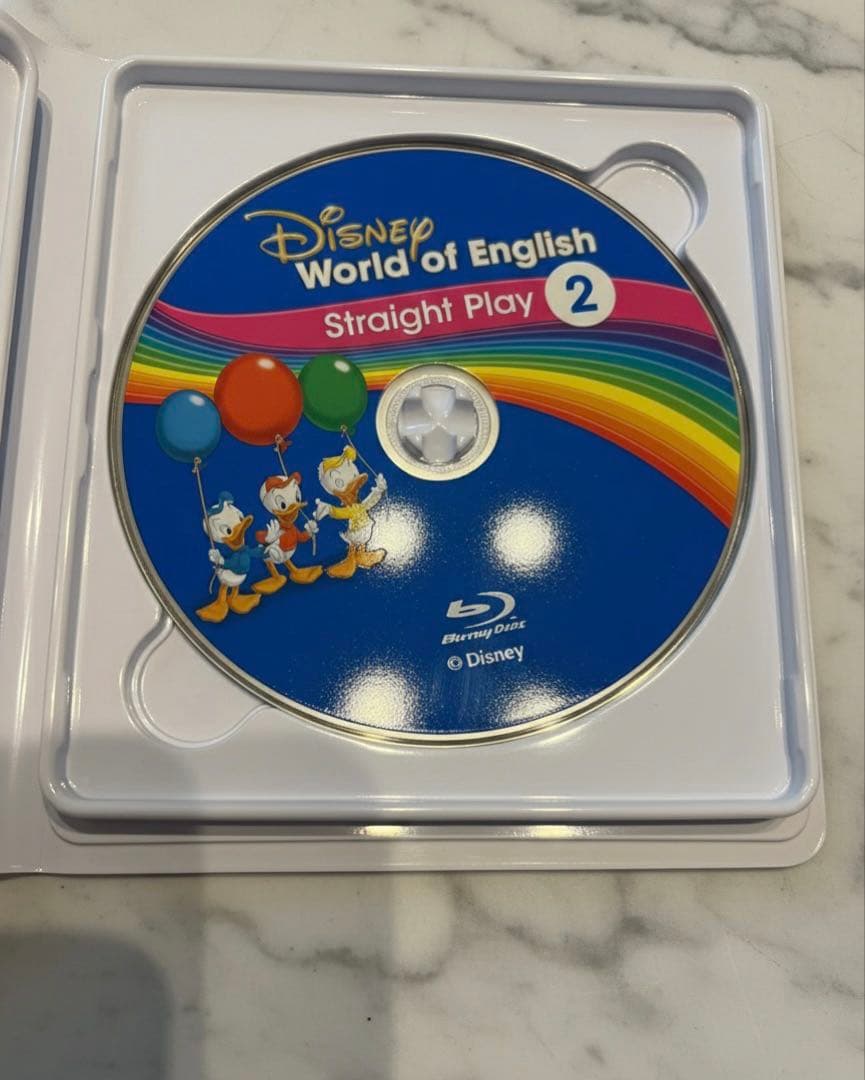 美品 最新版 DWE straight play 1~12 ディズニー英語