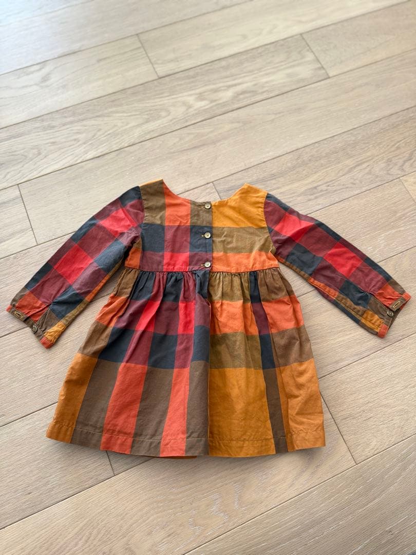 Burberry チェック柄 ワンピース 80cm 美品