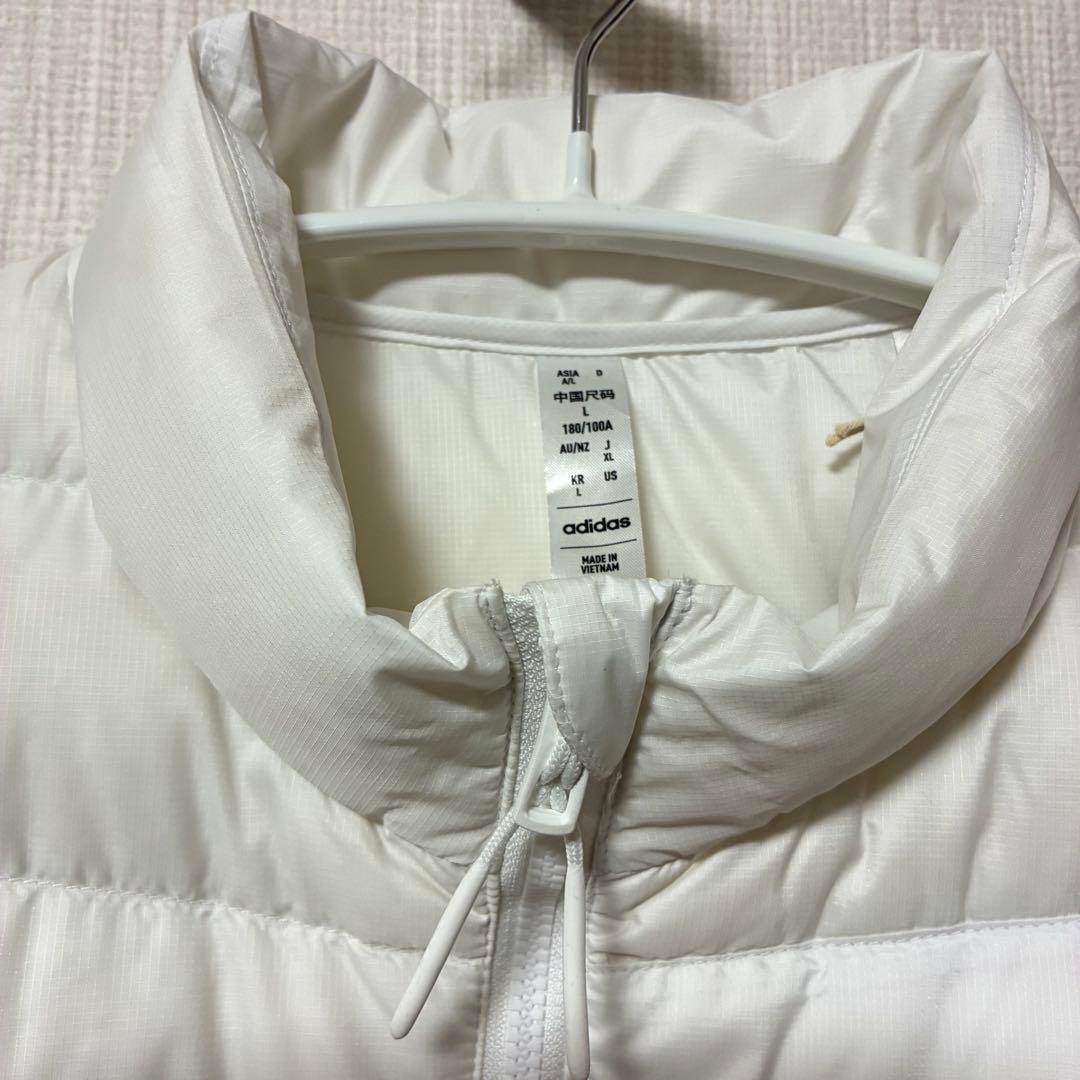 adidasゴルフ ダウンジャケット WIND.RDY 保温撥水 フルジップXL