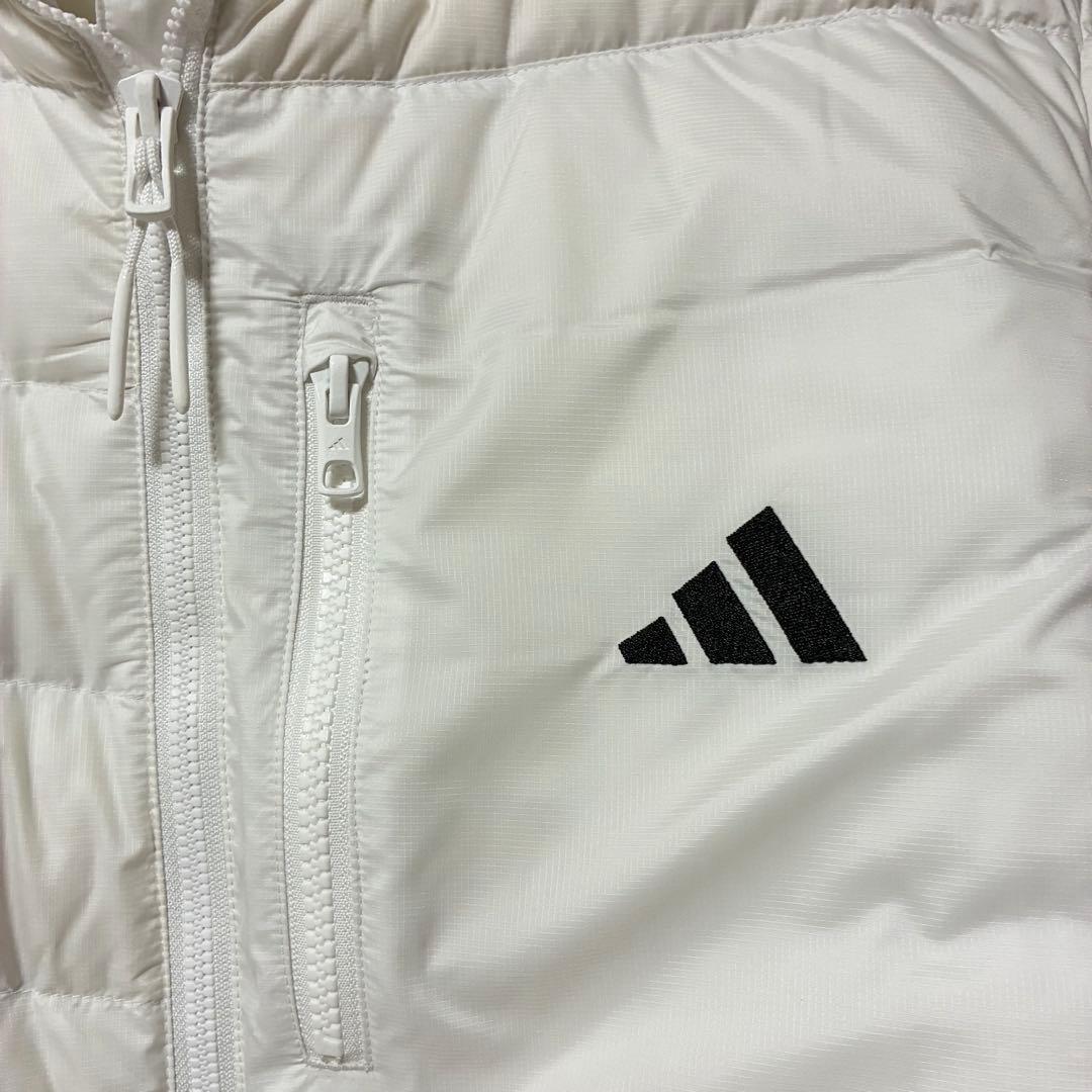 adidasゴルフ ダウンジャケット WIND.RDY 保温撥水 フルジップXL