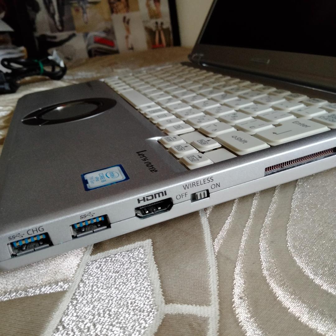Windowsノート本体 Panasonic SZ6 i5 7300U 128G 8G 1920x1200