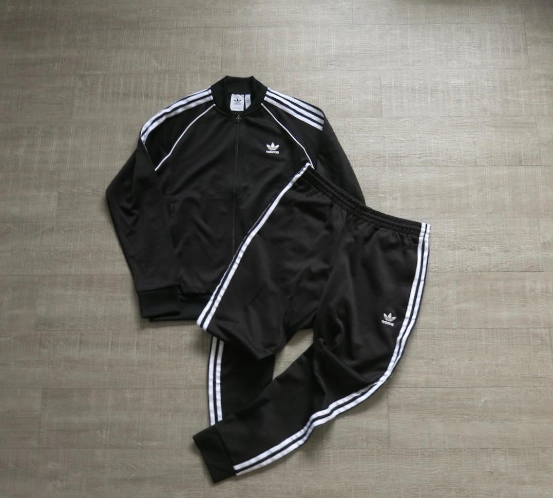 XO adidas アディダスオリジナルス ジャージ セットアップ　ブラック