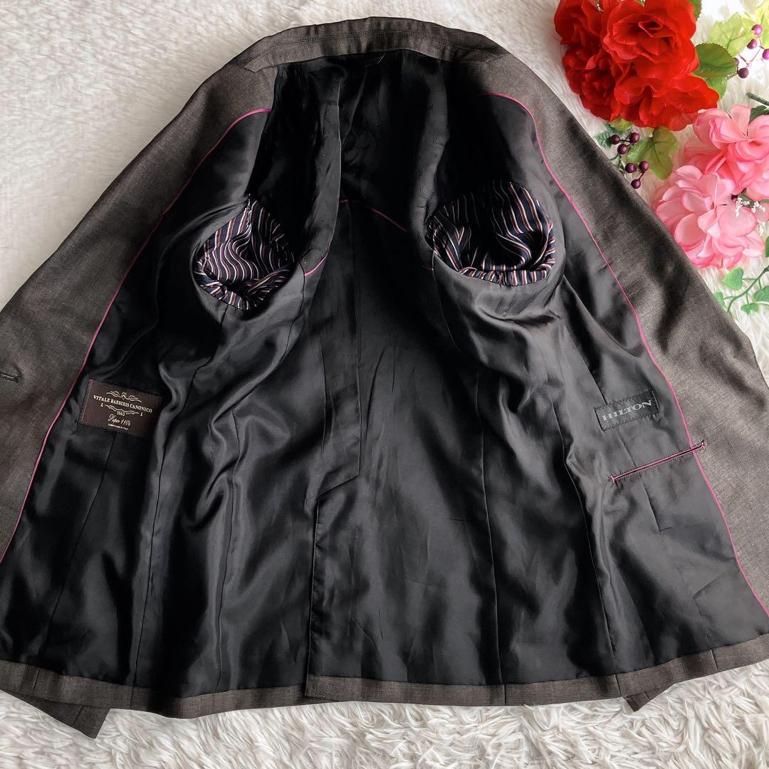 HILTON×CANONICO ヒルトン×カノニコ★パンツスーツ セットアップ