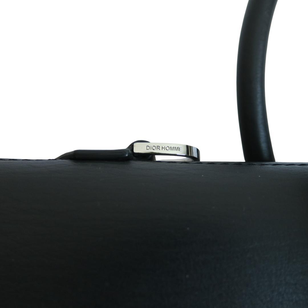 【ディオールオム】ビジネスバッグ ハンドバッグ ブラック 10-BO-0163