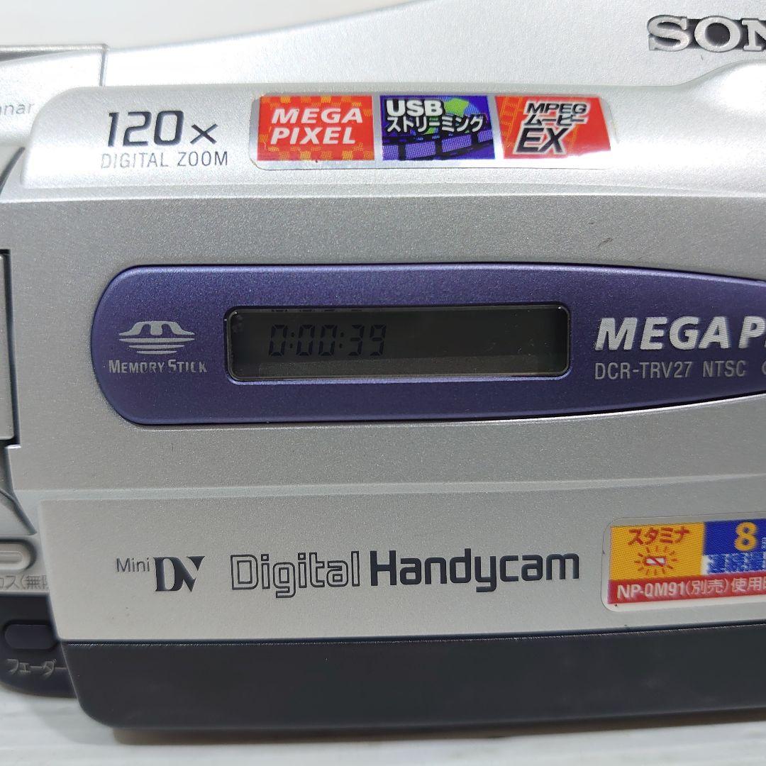 動作ok　ナイトショット　SONY　handycam DCR-TRV27