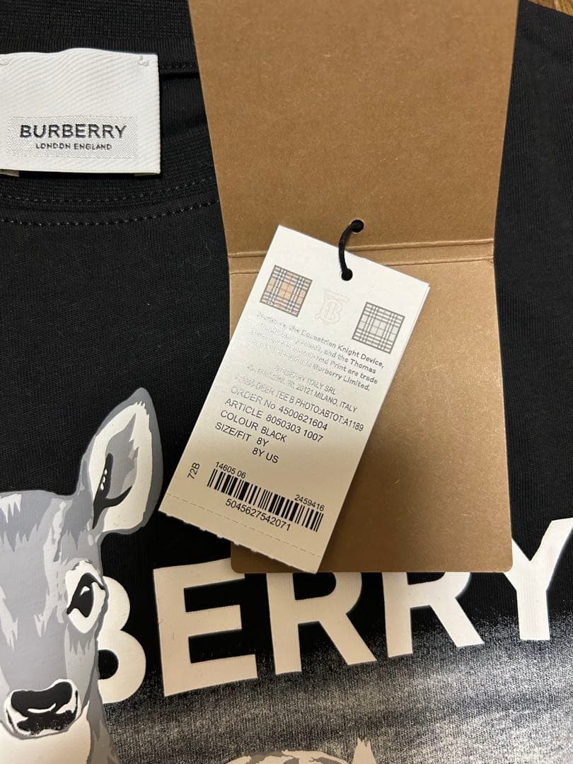 C*O様 新品タグ付き★バーバリー★Tシャツ8Y