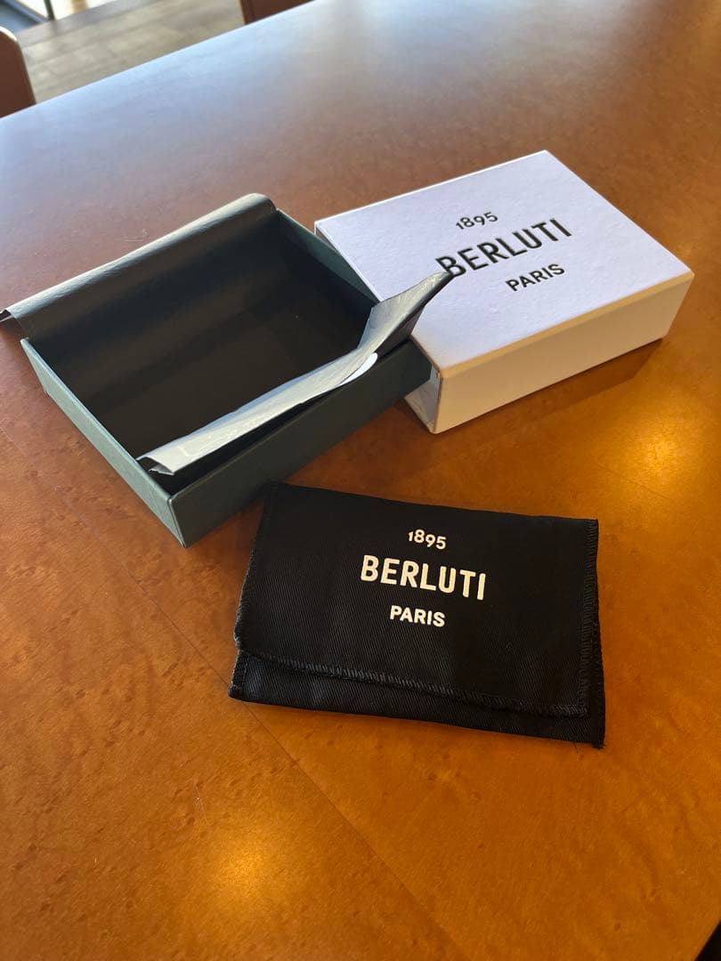 Berluti ブラック レザー シューホーン