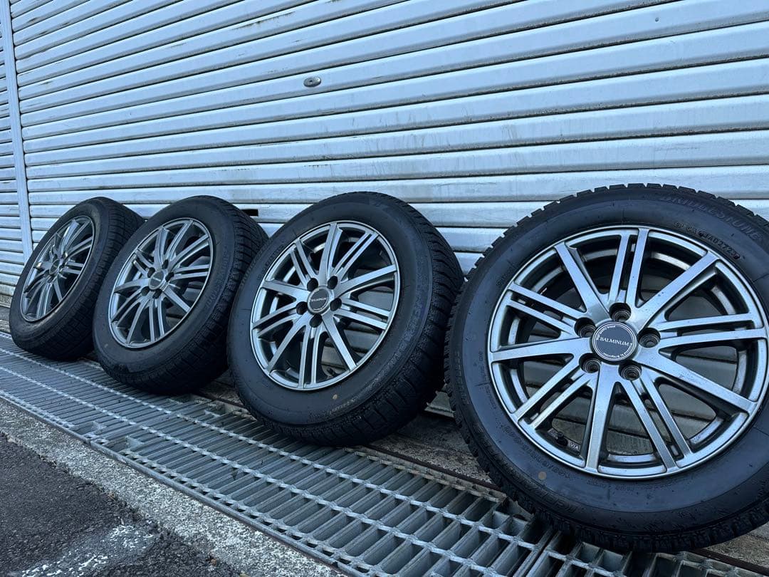 アズサアイスパートナー2 冬タイヤホイール 185/60R15 4本中古