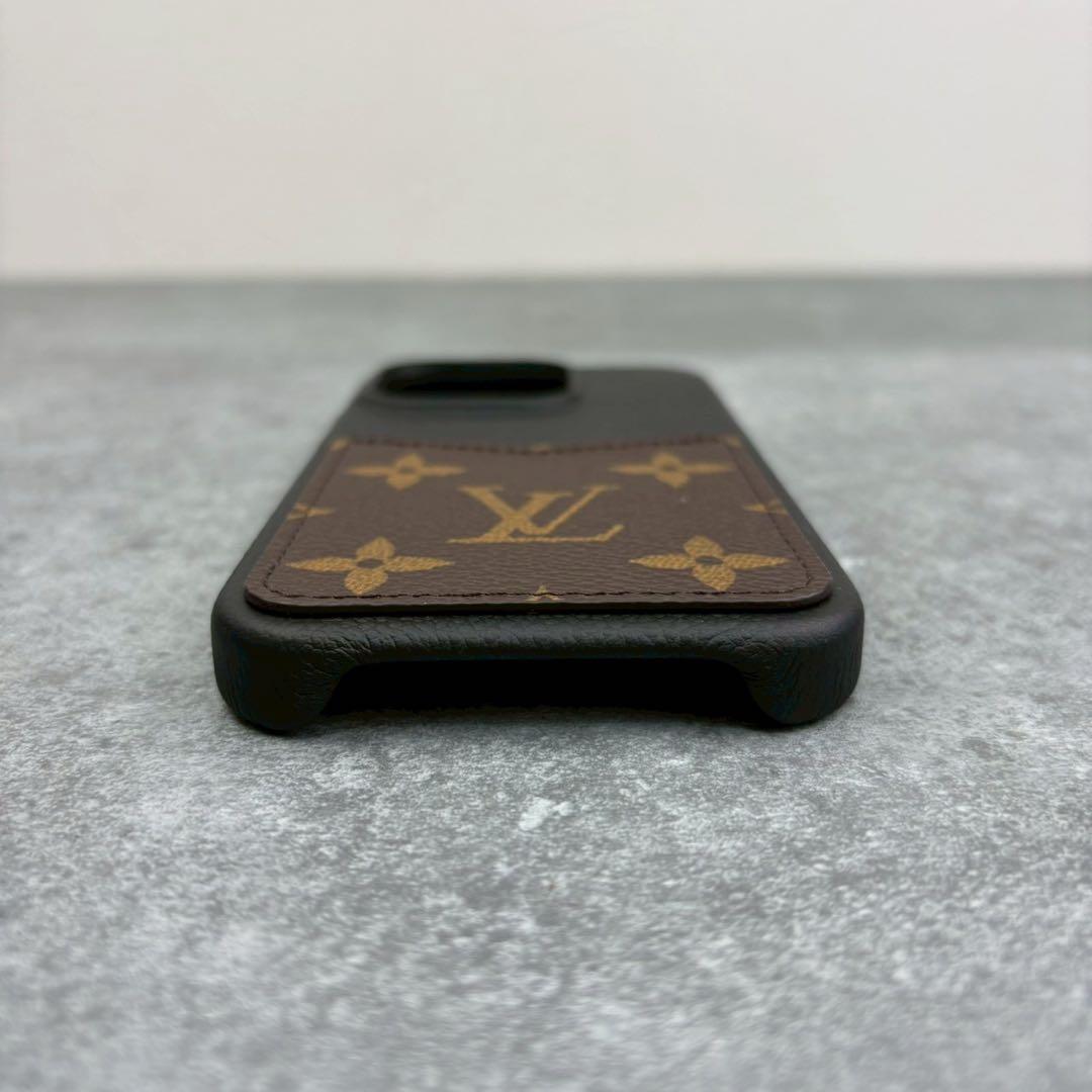極美品 ルイヴィトン iPhone14PRO バンパー スマホケース モノグラム