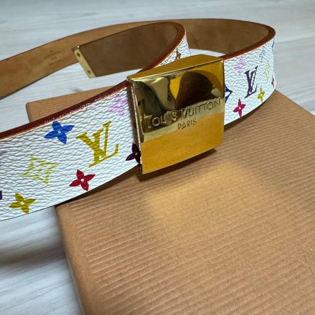 LOUIS VUITTON★ヴィトン★マルチカラー★ベルト