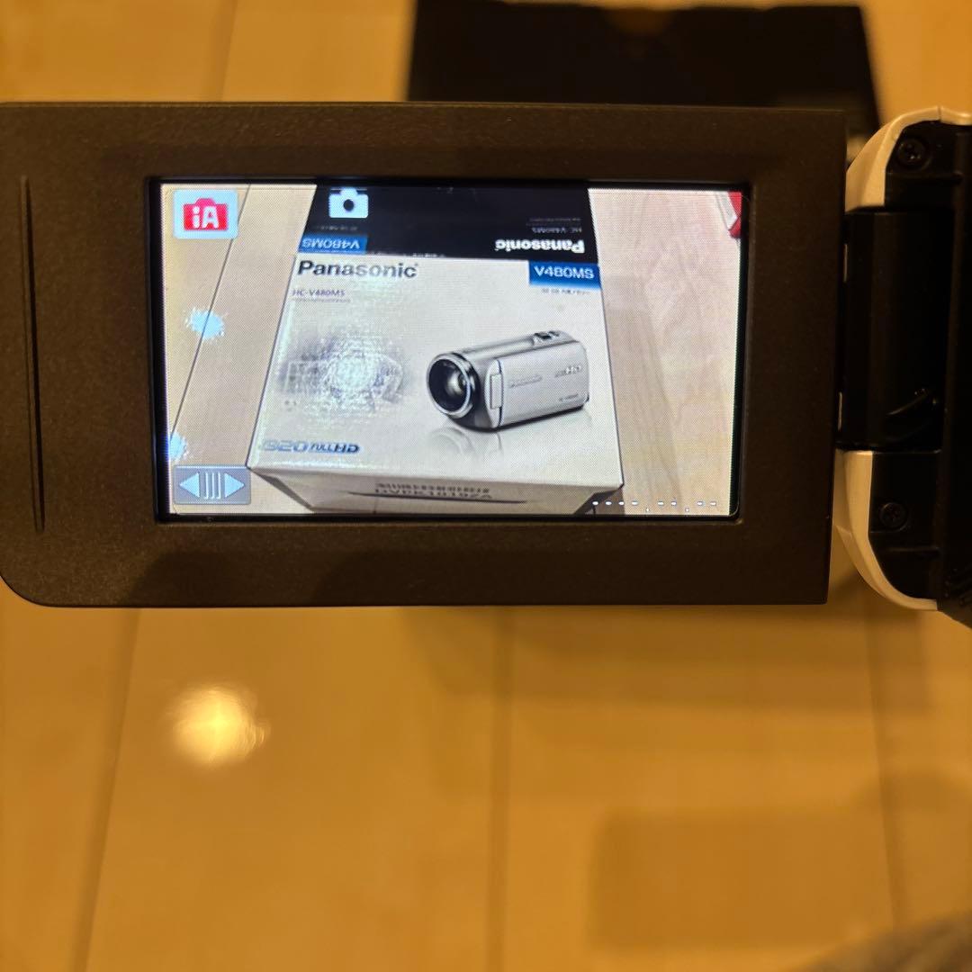 Panasonic HC-V480MS ホワイト 32GB