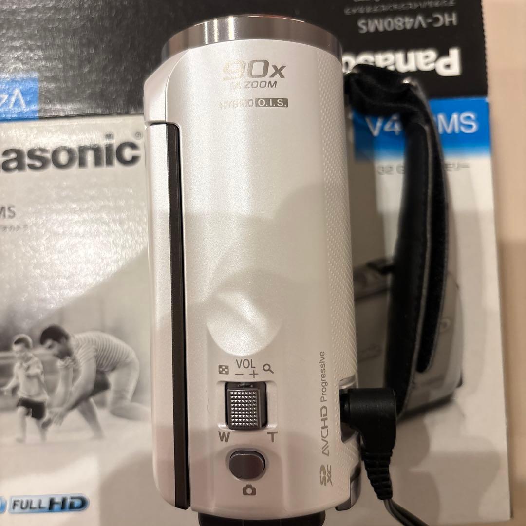 Panasonic HC-V480MS ホワイト 32GB