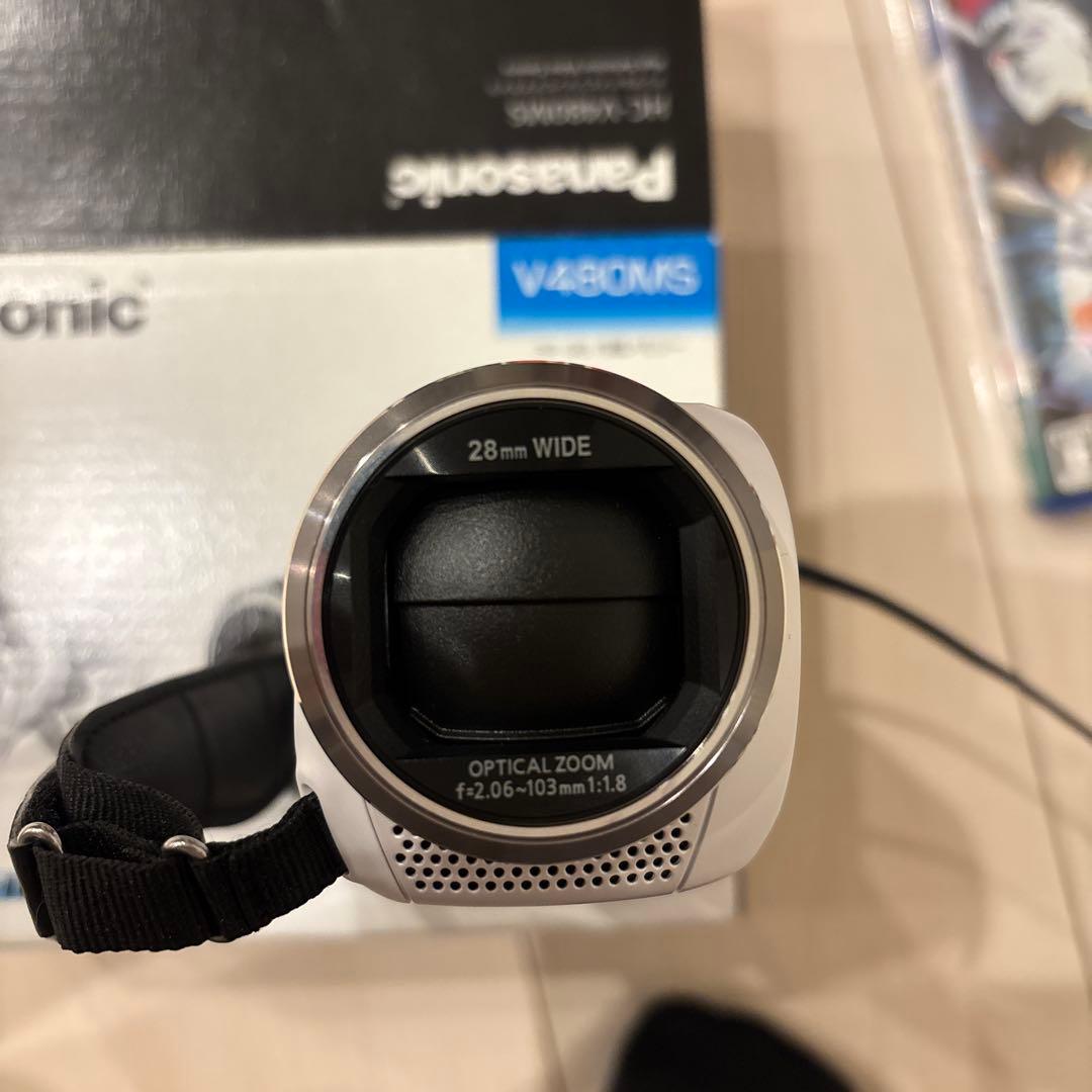 Panasonic HC-V480MS ホワイト 32GB