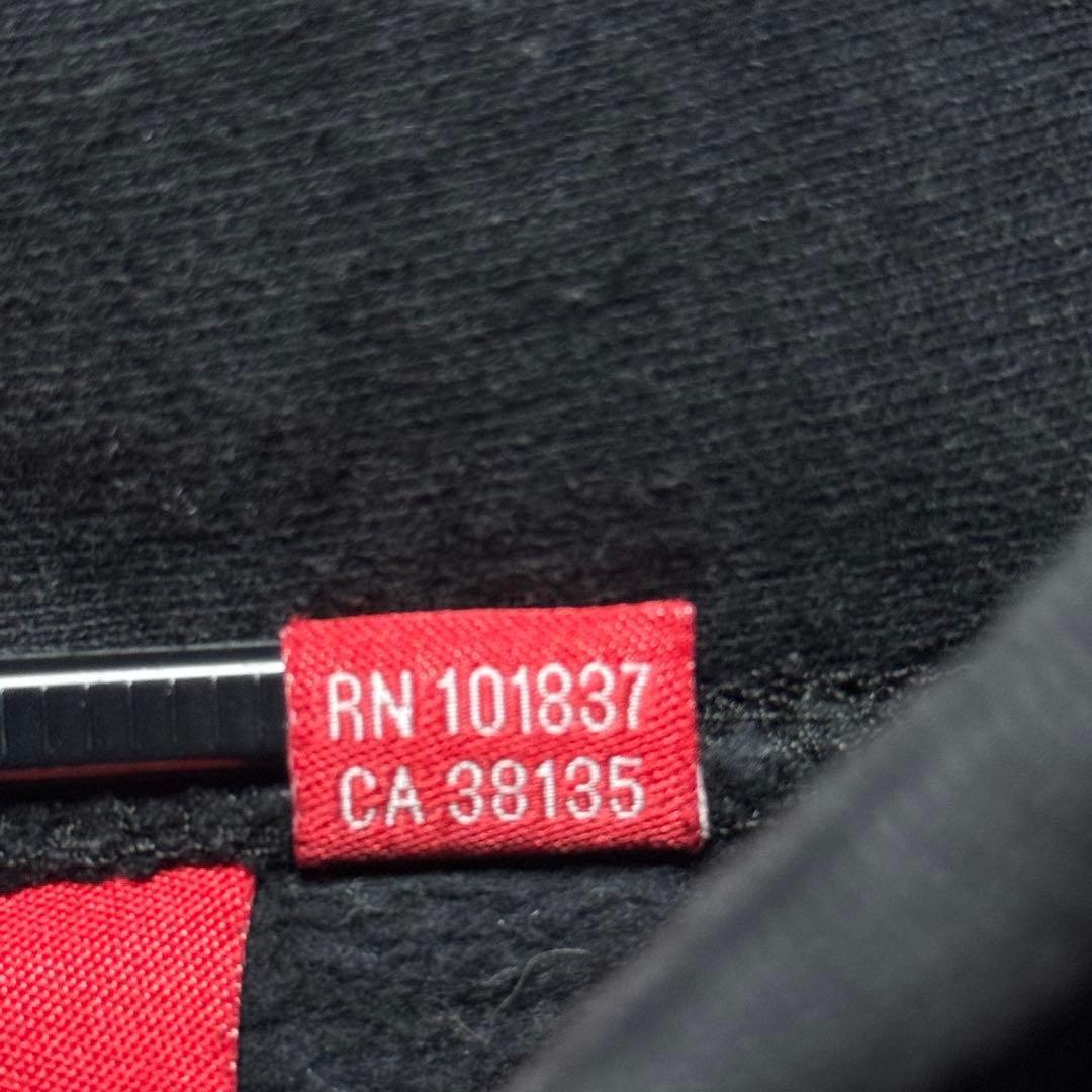 848a【人気のL】シュプリーム　コーデュロイロゴ　ビッグロゴ　パーカー