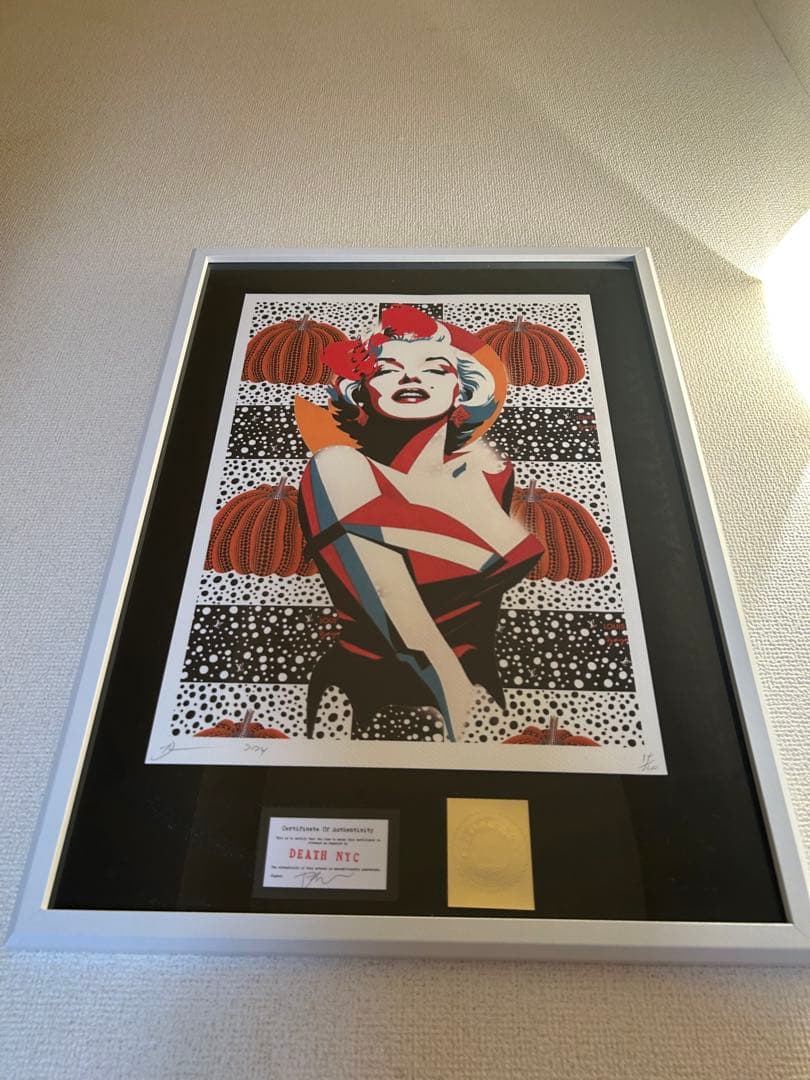 DEATH NYC マリリン・モンロー 版画