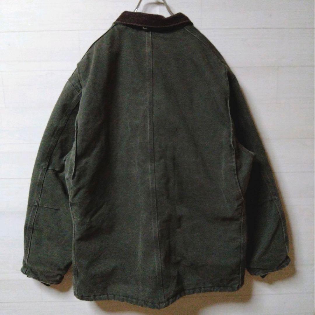 carhartt XL モスグリーン　トラディショナルジャケット