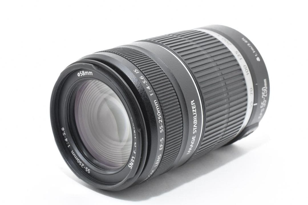 Canon EF-S 55-250mm 4-5.6 IS レンズ デジタルカメラ