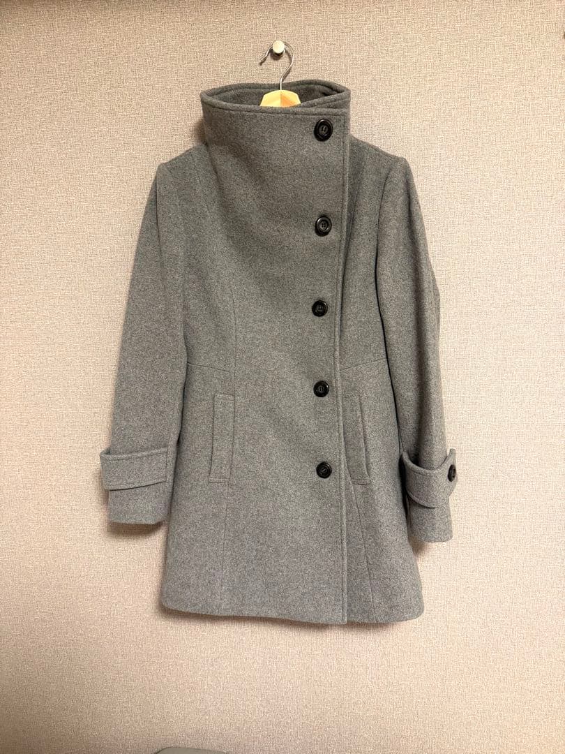 rienda 25オーバーネックシンデレララインミニコート