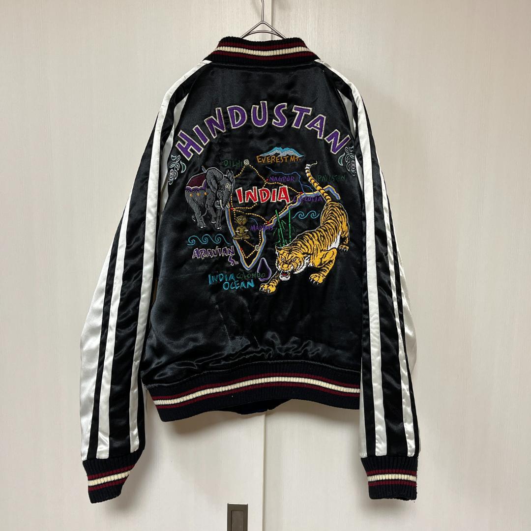 スカジャン　ヴィンテージ・バイ・ジョンブル　サテン