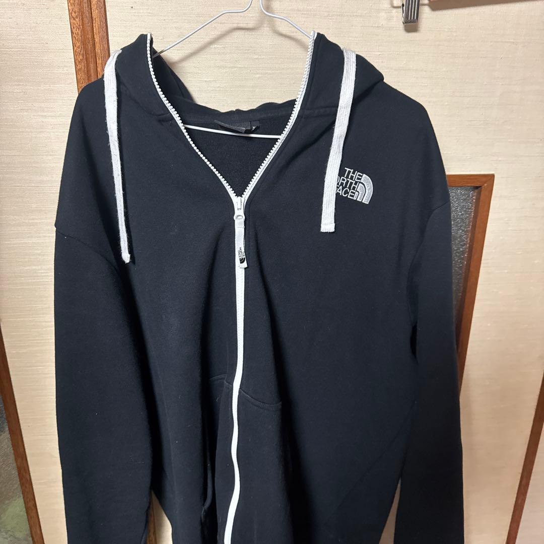 THE NORTH FACE ブラック フルジップ パーカー XLサイズ