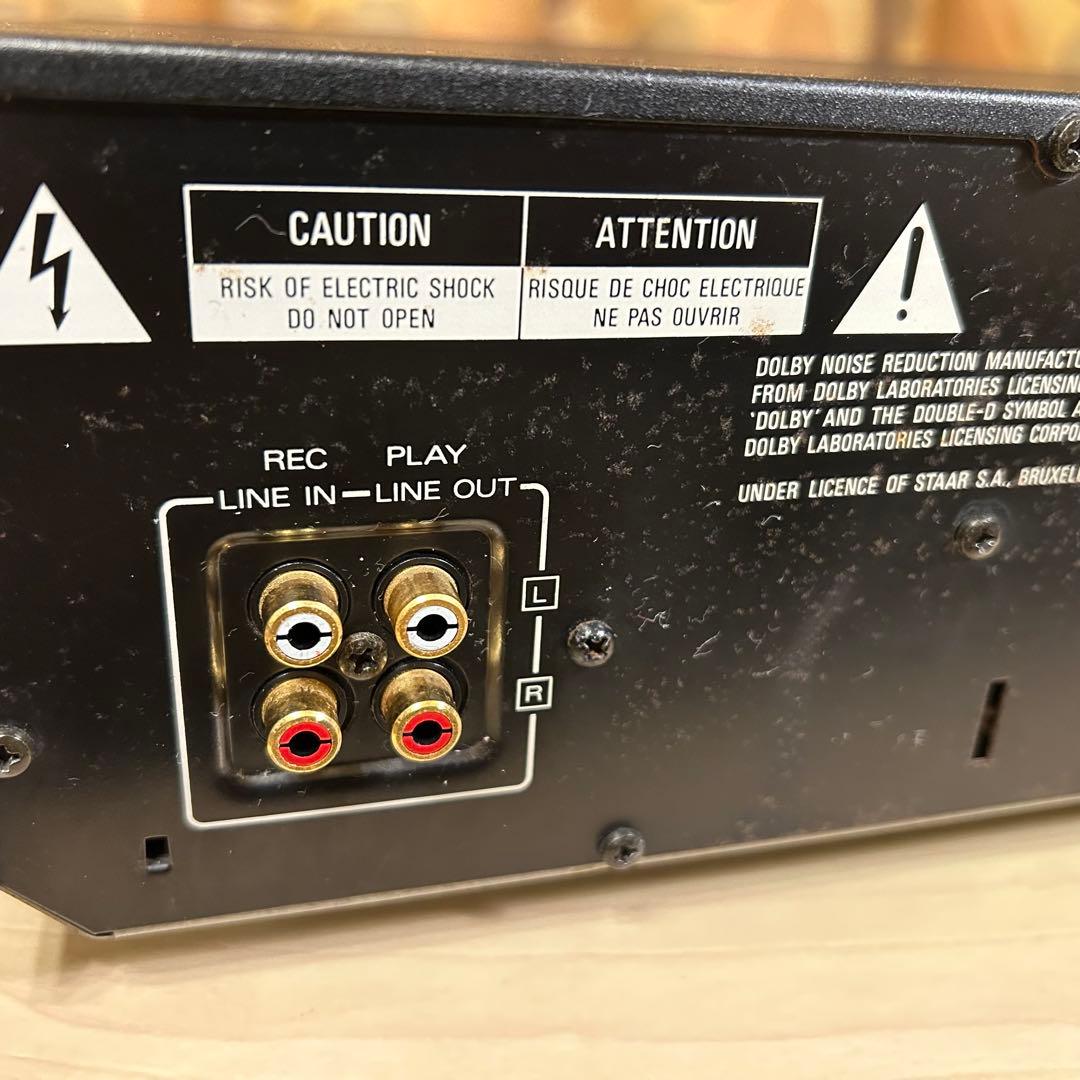 KENWOOD KX-1100G カセットデッキ　※要詳細確認