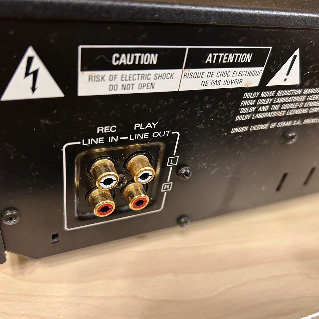 KENWOOD KX-1100G カセットデッキ　※要詳細確認